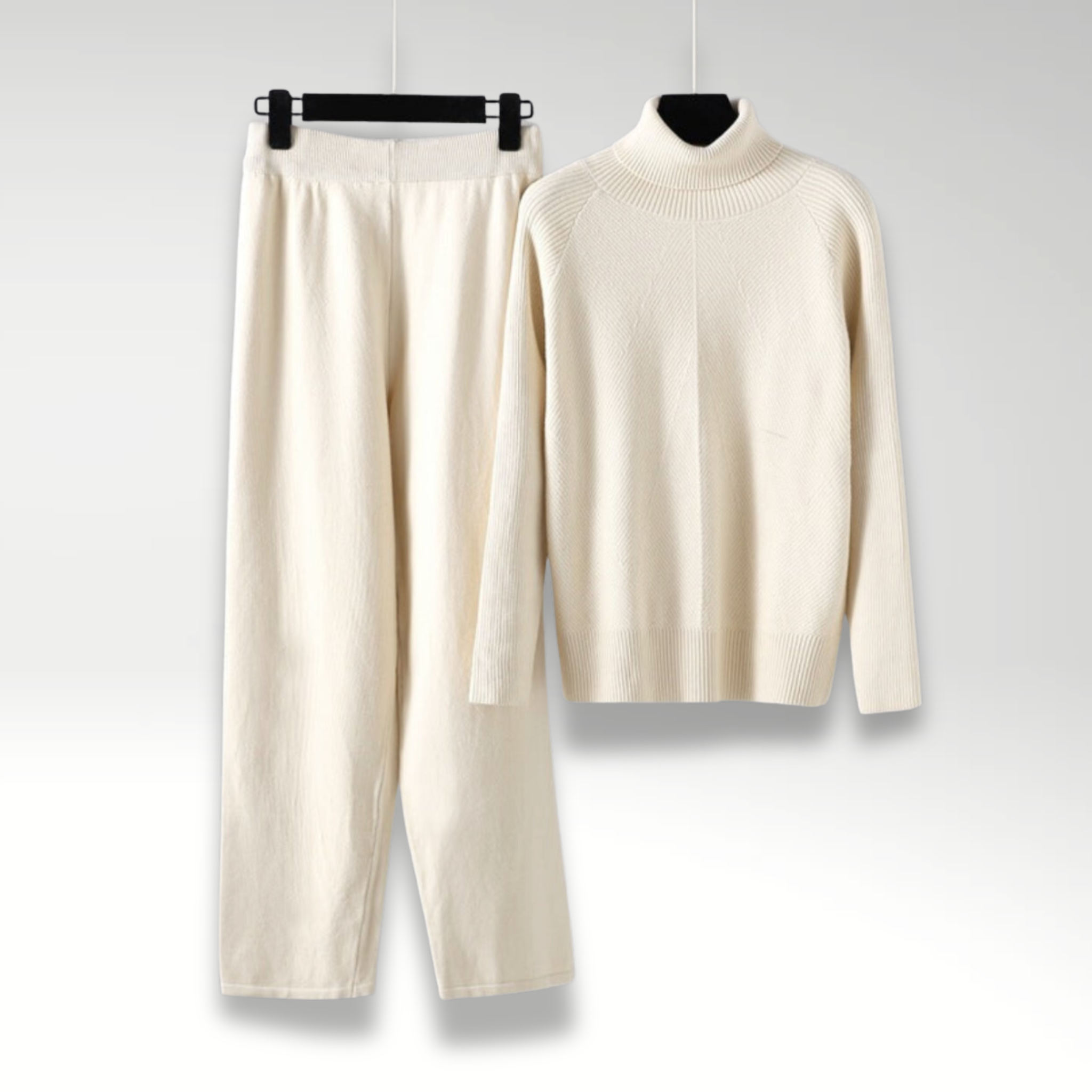 Lemoine™ | Ensemble deux pièces Lounge en tricot torsadé