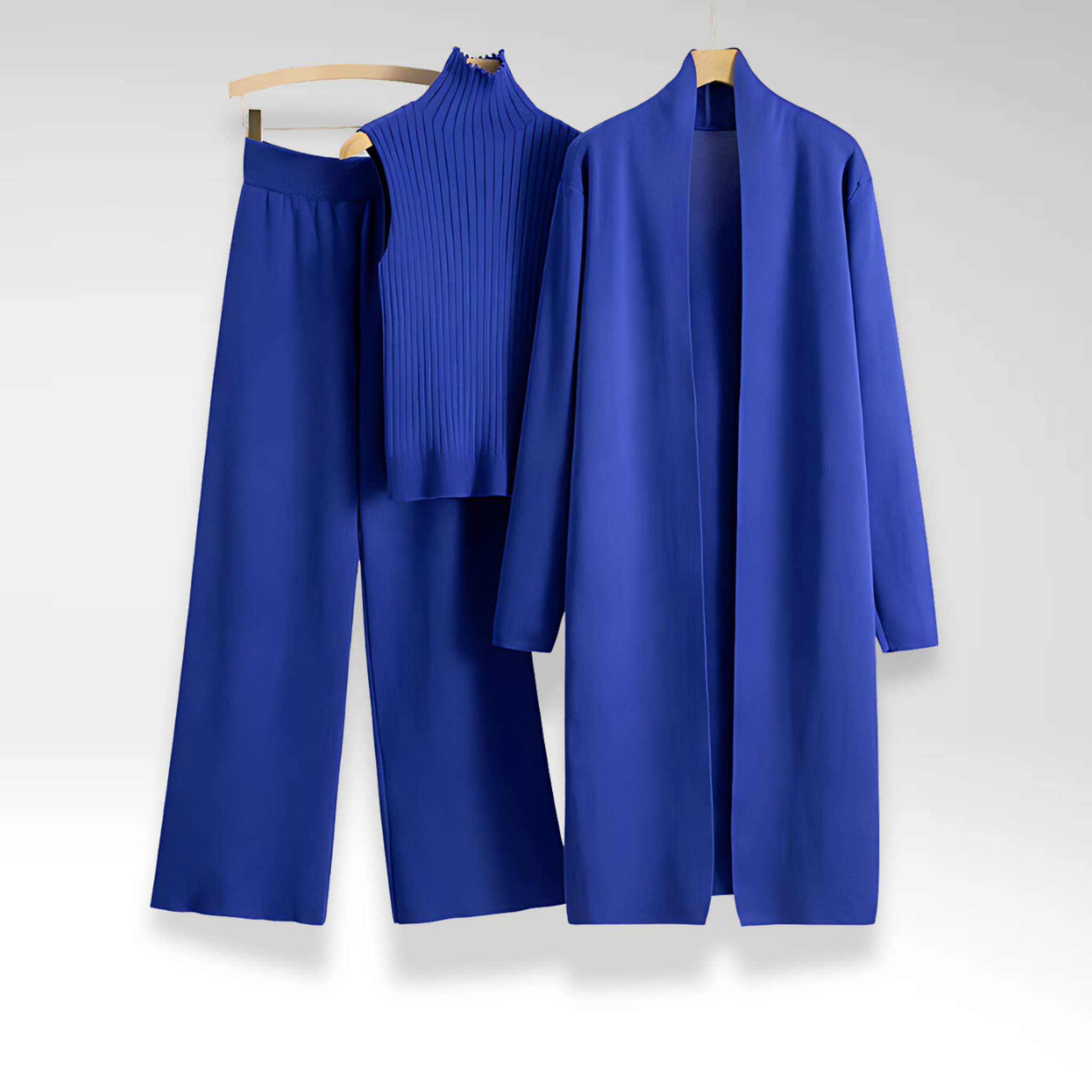Lemoine™ | Ensemble trois pièces en maille Luxe
