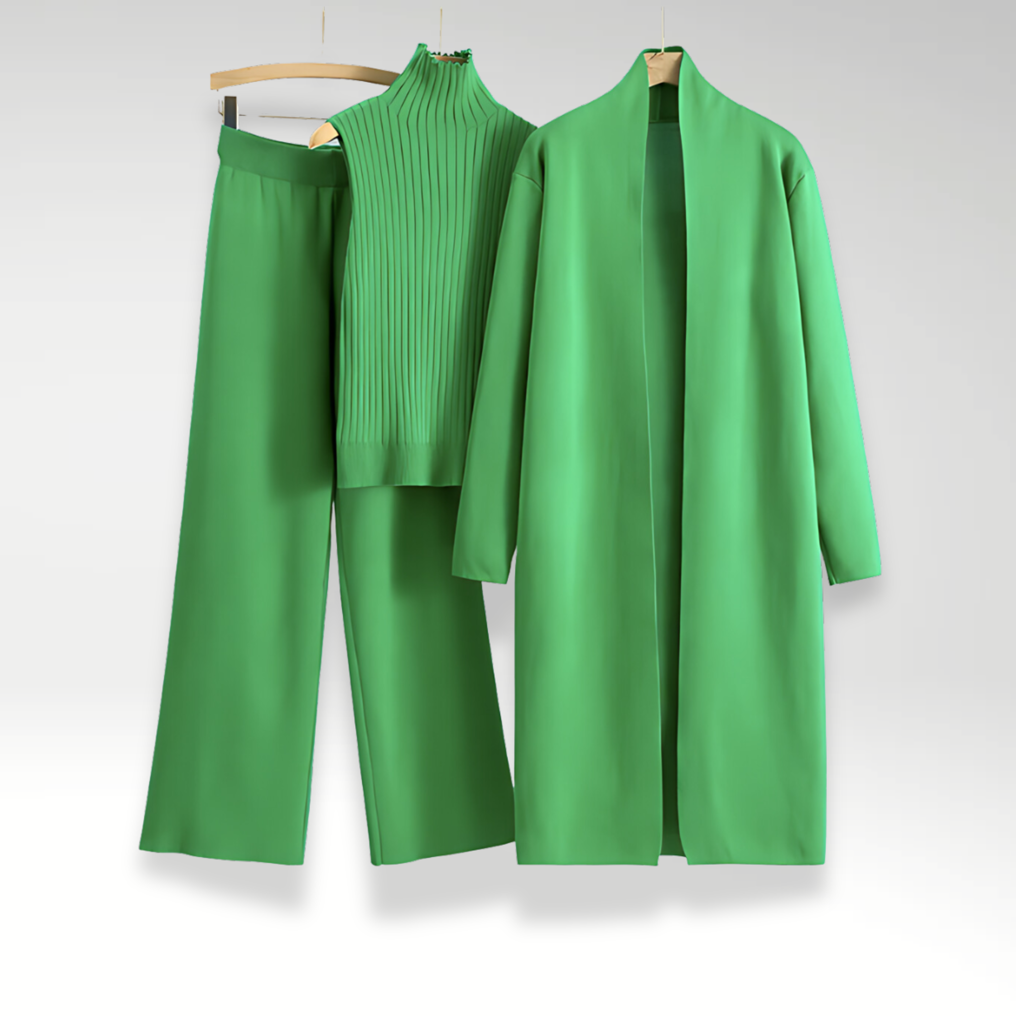 Lemoine™ | Ensemble trois pièces en maille Luxe