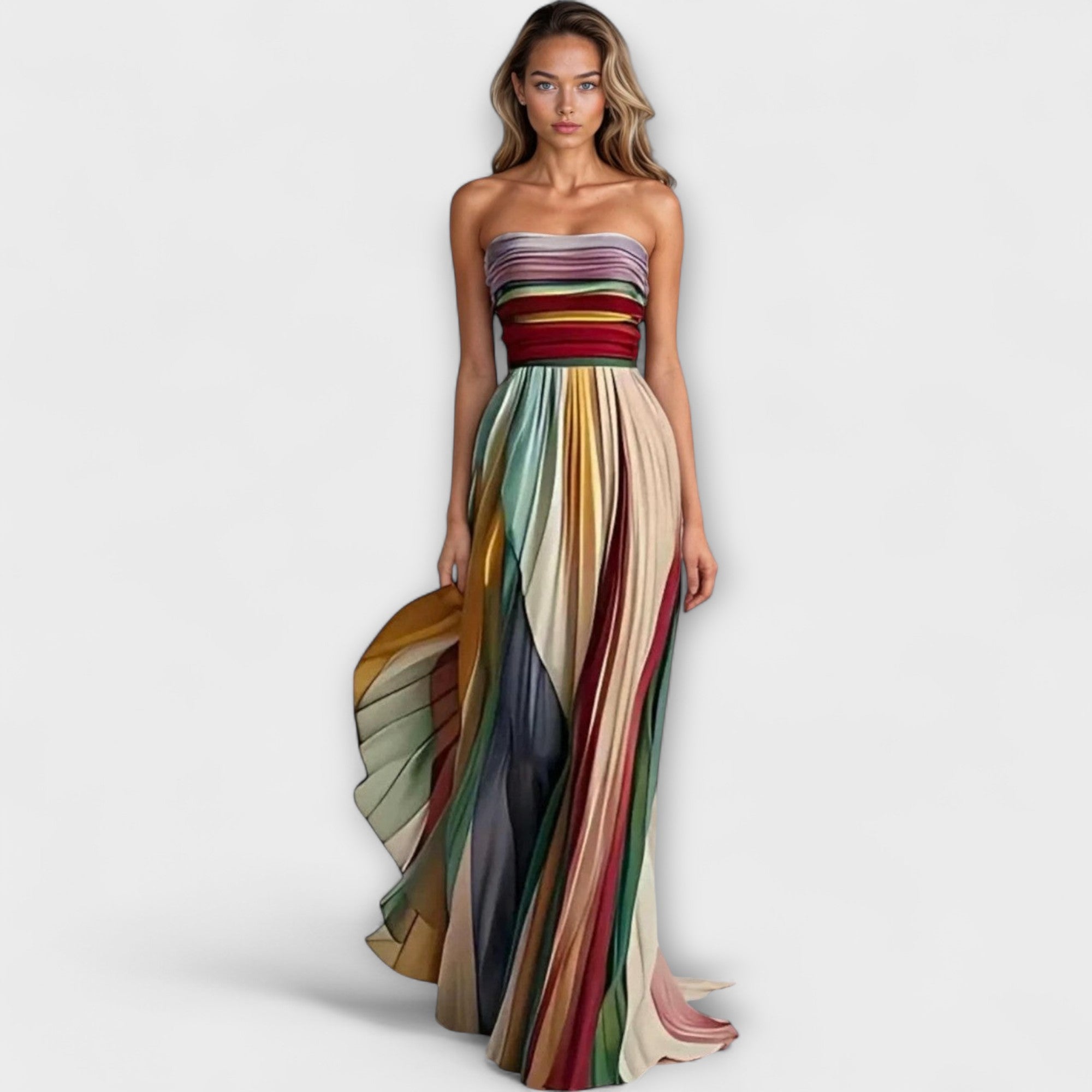 Lemoine | Flora Robe sans manches colorée