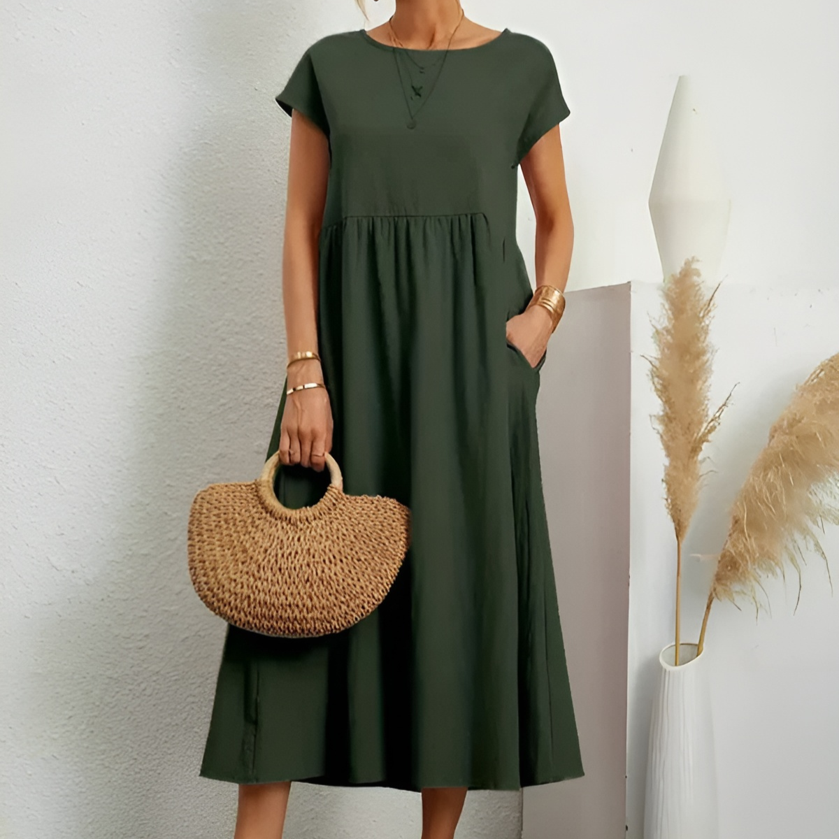 Catherine | Robe Essentielle Elégante