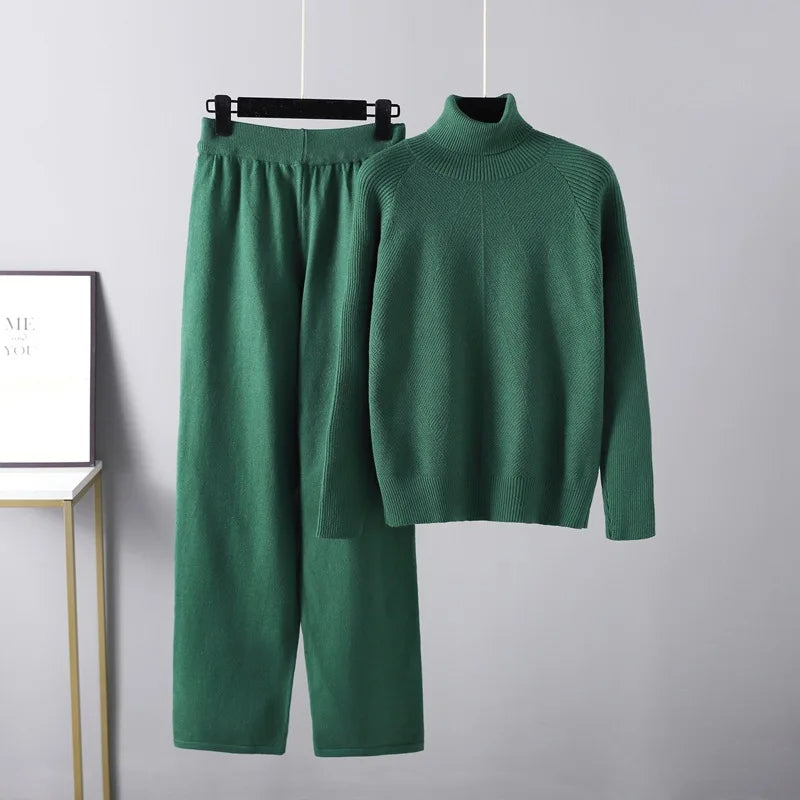 Lemoine™ | Ensemble deux pièces Lounge en tricot torsadé
