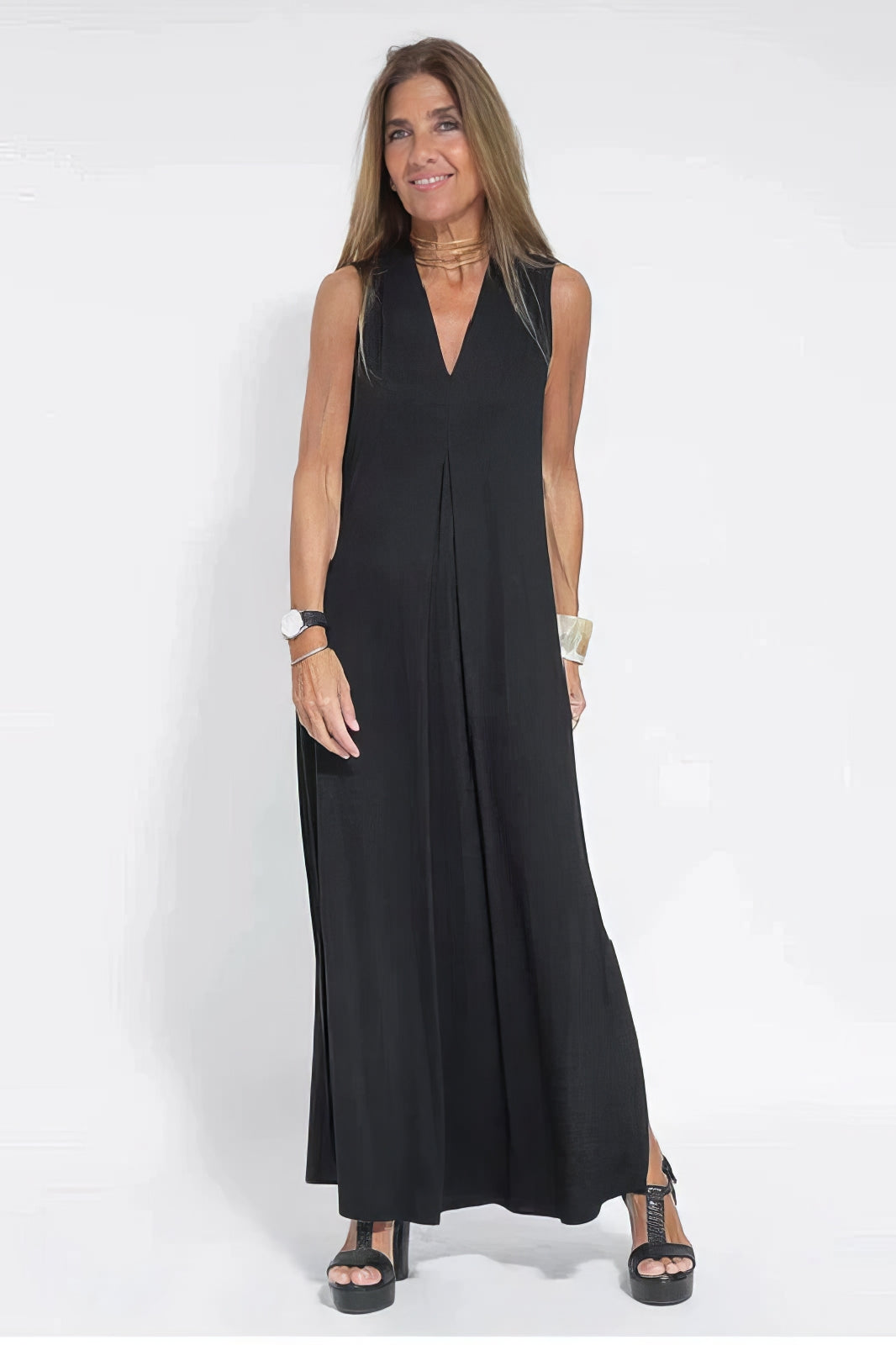 Claire | Robe longue élégante