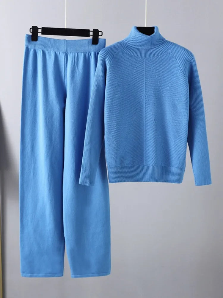 Lemoine™ | Ensemble deux pièces Lounge en tricot torsadé